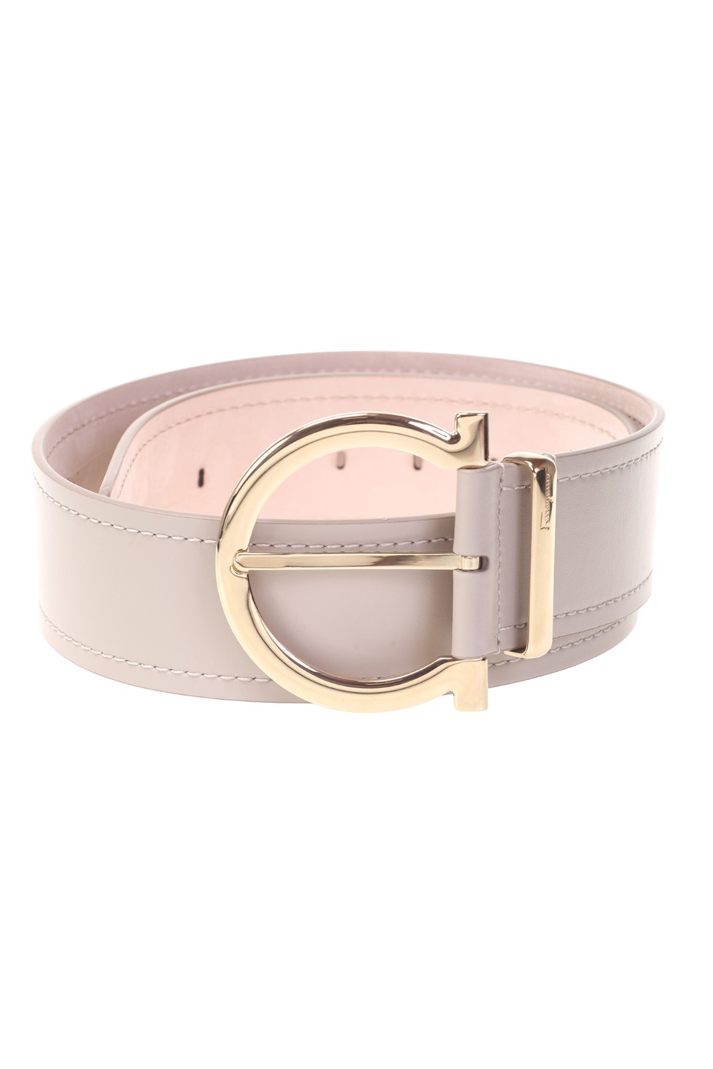 shop SALVATORE FERRAGAMO  Cintura: Salvatore Ferragamo cintura Gancini in pelle di vitello.
Effetto corsetto che disegna la silhouette.
Grande fibbia Gancini in finitura dorata.
Altezza 5,5 cm.
Composizione: 100% pelle di vitello.
Fabbricato in Italia.. 230224 H55-005759473 number 2499588